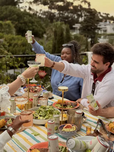 The sunset toast